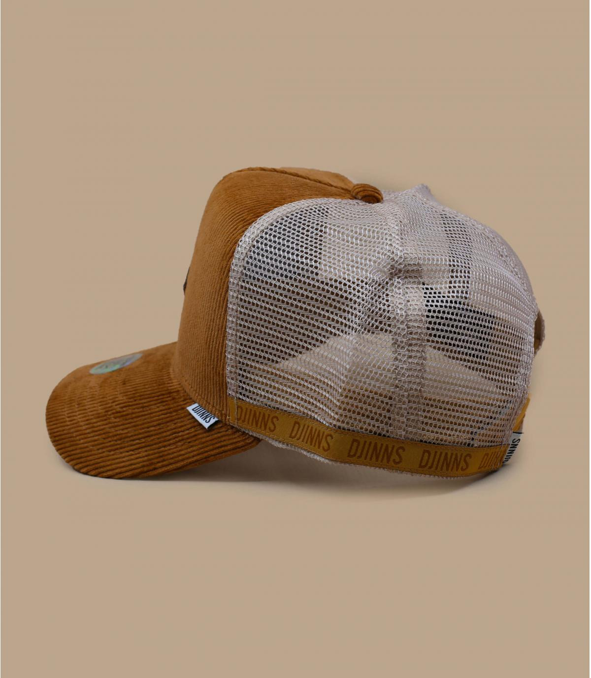 Djinns brown corduroy trucker